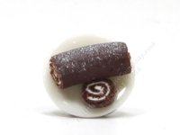 (image for) 1:24 Scale Chocolate Swiss Roll by Charlotte Willmott