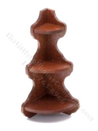 (image for) Miniature Corner Shelf for Dollhouses
