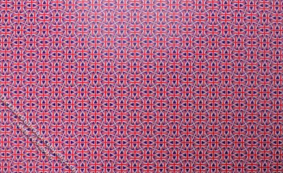 (image for) Medium Size Union Jack Miniature Wallpaper for Dollhouses