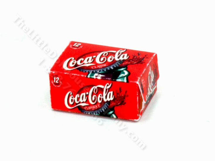(image for) Miniature 12 Pack of Coke for Dollhouses