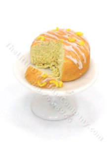 (image for) Miniature Lemon Drizzle Cake On Stand by Charlotte Willmott