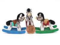 (image for) Miniature Rocking Horse by Sue Wilkes of Shoebutton Bears