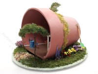 (image for) Quarter Scale Gardening Room Box for Dollhouses