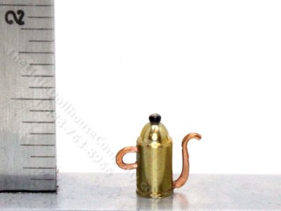 (image for) 1/4" Scale Coffee Pot for Dollhouses