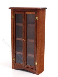 (image for) Miniature Lawyer's Bookshelf for Dollhouses