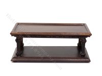 (image for) Miniature Walnut Coffee Table for Dollhouses