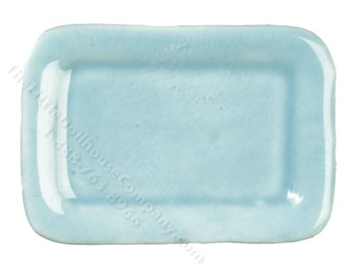(image for) Miniature Blue Ceramic Platter