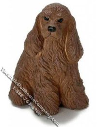 (image for) Dollhouse Scale Model Cocker Spaniel