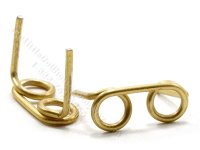 (image for) Miniature Small Gold Eyeglasses for Dollhouses (2pc)