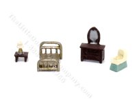 (image for) 1/144" Bedroom Set for Dollhouses