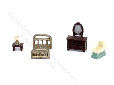 (image for) 1/144" Bedroom Set for Dollhouses