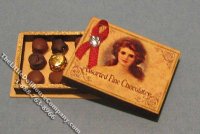 (image for) Miniature Assorted Fine Chocolate Box Kit for Dollhouses