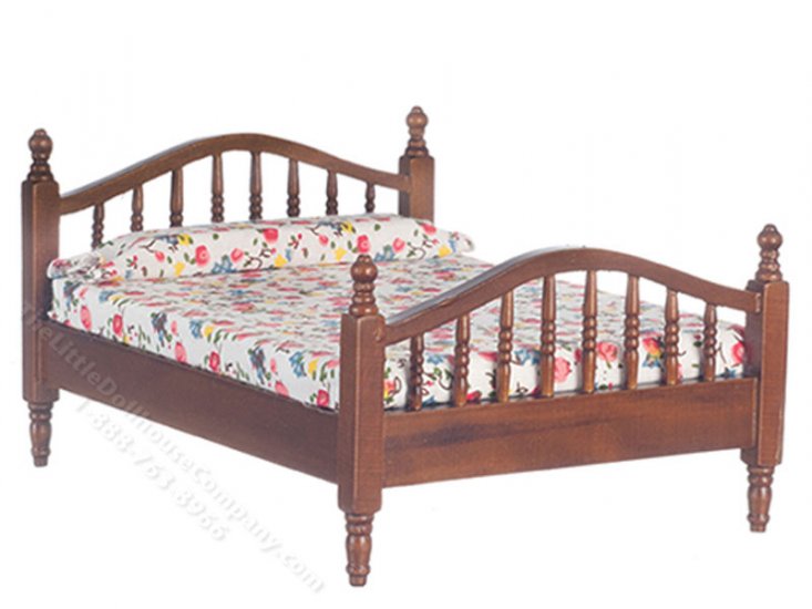 (image for) Double Bed, Walnut