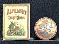 (image for) Miniature Book: 'Alphabet of Country Scenes'