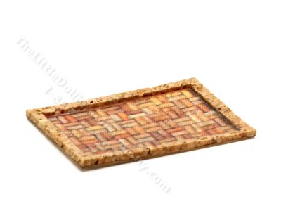 (image for) Miniature Wine Cork Board Tray for Dollhouses