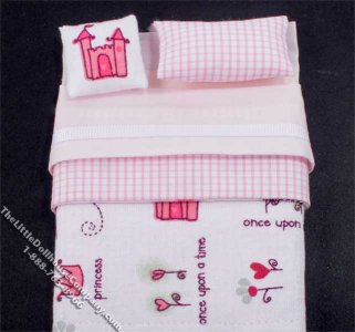 (image for) Miniature Princess Single Bedsheets by Designs by Janet