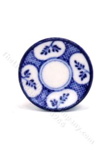 (image for) Vintage Handmade Miniature Clay Plate by J Clark