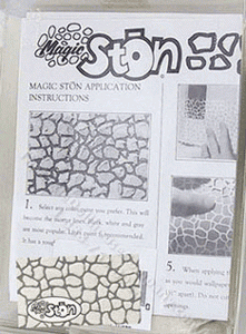 (image for) Magic Stone, 2 SQ FT, WHITE for Dollhouse Scale Models
