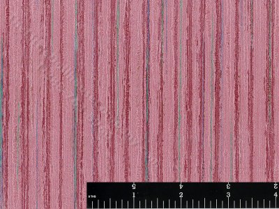 (image for) Sketchy Pink and Teal Stripe Miniature Wallpaper for Dollhouses