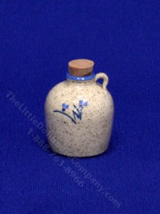 (image for) Miniature Stoneware Half-Gallon Jug by Marie Luce Pelletier