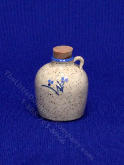 (image for) Miniature Stoneware Half-Gallon Jug by Marie Luce Pelletier