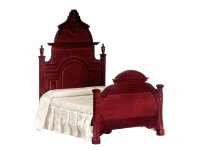 (image for) Miniature Rs Victorian Mahogany Bed
