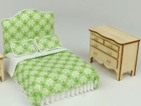 (image for) 1:24 Scale Dresser Kit