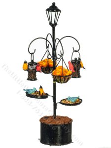 (image for) Bird Feeder/Planter for Dollhouses