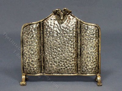 (image for) Miniature Ram Head Fireplace Screen for Dollhouses
