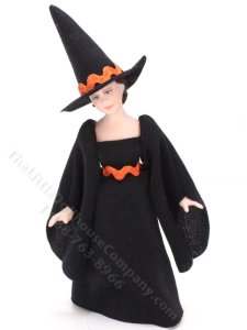 (image for) Mom Witch Porcelain Doll by Cindy's Dolls