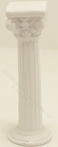(image for) Miniature White Neoclassical Column