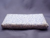 (image for) Miniature Blue Floral Mattress for Dollhouses