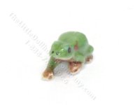 (image for) Miniature Ceramic Frogs for Dollhouses