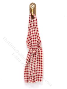 (image for) Red Apron on Hook by Bette Jo Chudy