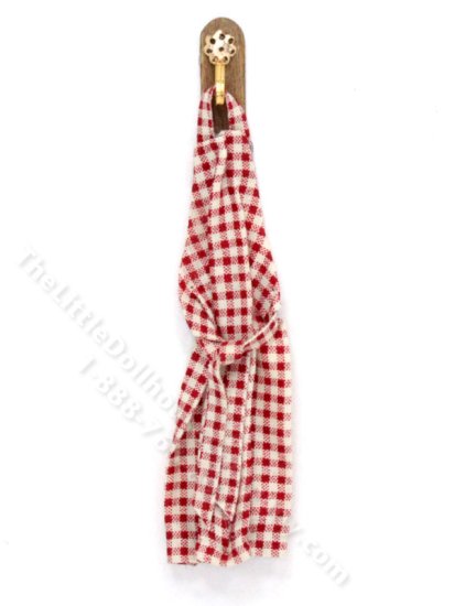 (image for) Red Apron on Hook by Bette Jo Chudy