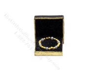 (image for) Miniature Gold Diamond Brooch Bracelet by Judith Blondell