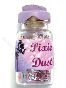 (image for) Miniature Pixie Dust Jar for Dollhouses