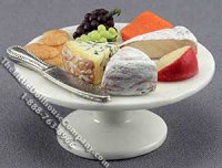 (image for) Miniature Raised Cheese and Crackers Plate by Charlotte Willmott