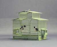 (image for) Dollhouse Scale Model Bird Cage