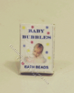 (image for) Miniature Baby Bubbles Bath Beads for Dollhouses
