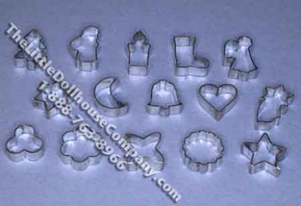 (image for) Miniature Medium Sized Cookie Cutter for Dollhouses