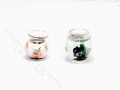 (image for) Miniature Fish in Bowl for Dollhouses (1/pkg)