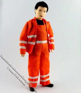 (image for) Sam Flexible Man Doll by Erna Meyer for Dollhouses