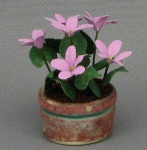 (image for) Dollhouse Miniature Pink Tuberose