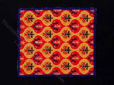 (image for) Miniature Woven Tree Rug for Dollhouses