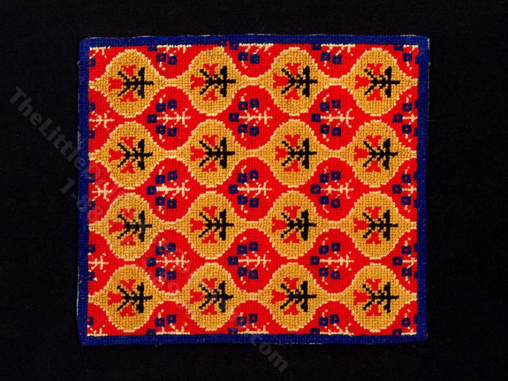 (image for) Miniature Woven Tree Rug for Dollhouses