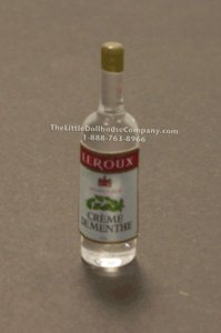 (image for) Dollhouse Scale Model Replica Leroux Creme De Menthe Liquor