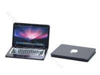 (image for) Miniature Laptop Computer for Dollhouses - Black