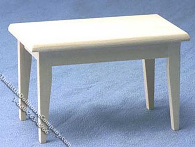 (image for) Dollhouse Scale Model Unfinished Kitchen Table