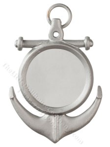 (image for) Miniature Anchor Wall Mirror for Dollhouses